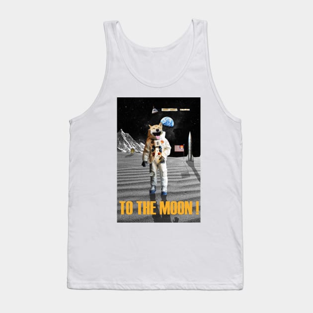 Genesis Streetwear  - To the Moon ! Tank Top by retromegahero